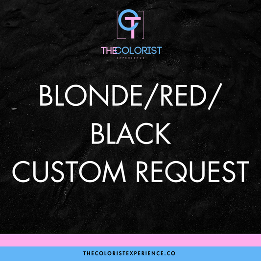 Black/Red/Blonde Custom Request