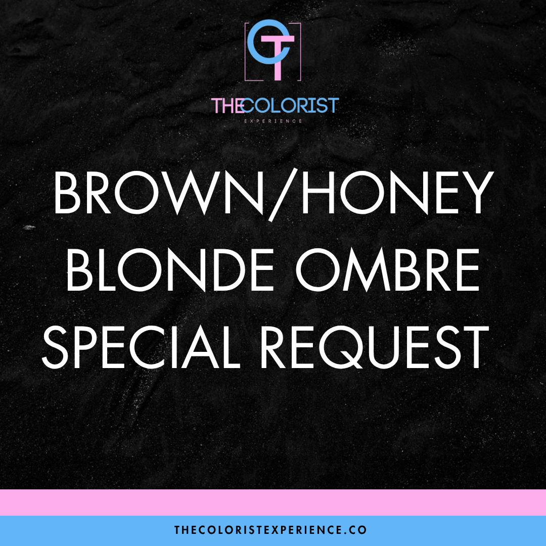 Brown/Honey Blonde Ombre Special Request